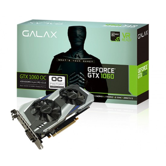 GALAX GTX 1060-06GB oc D5 - 192 Bit